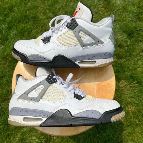 Nike Air Jordan 4 Retro White Cement 2012 Men\'s Shoes - Size 9.5 main image 10